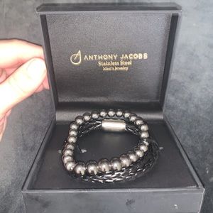 Brand new in box Anthony Jacobs bracelet set
